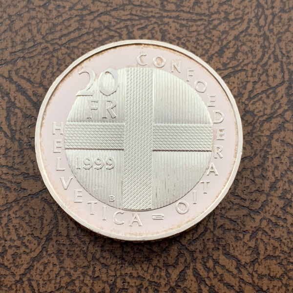 20 Franken Schlacht bei Dornach 1999 PP